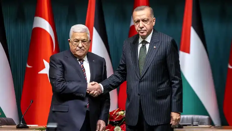 Erdoğan-Abbas Görüşmesi: Gazze'deki Saldırılar Masada