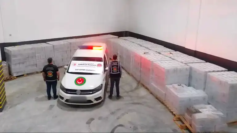 12,5 Ton Kaçak Alkol Ele Geçirildi