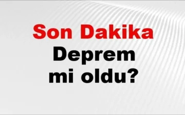 Kırklareli depremi