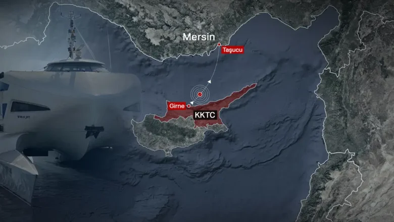 Girne feribot faciası